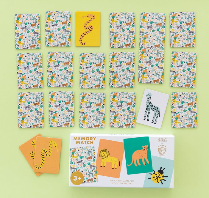 Into the Wild Memory Match Game