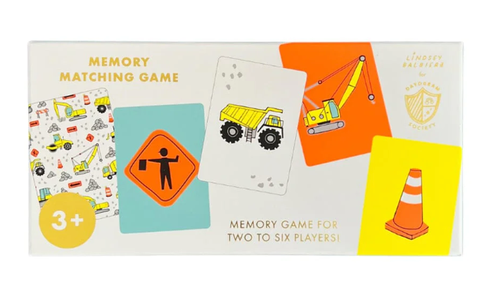 Under Construction Memory Match Game