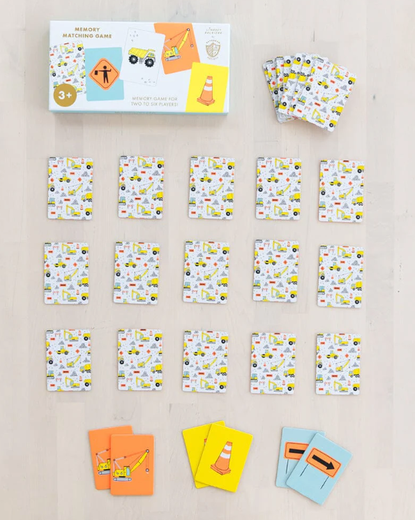 Under Construction Memory Match Game