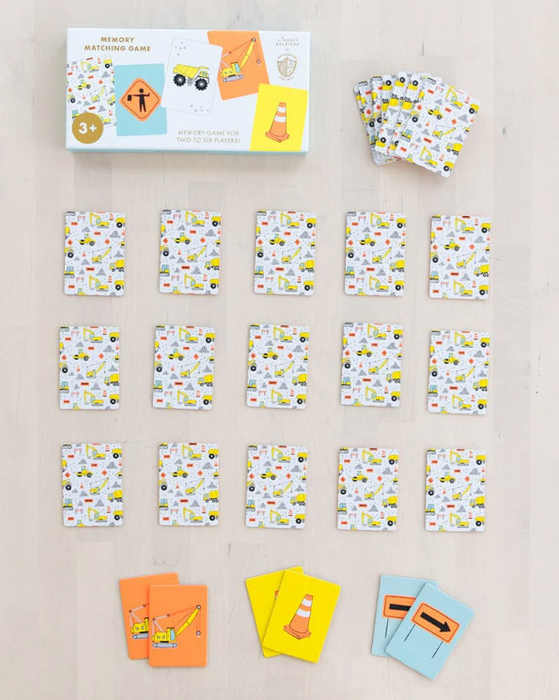 Under Construction Memory Match Game