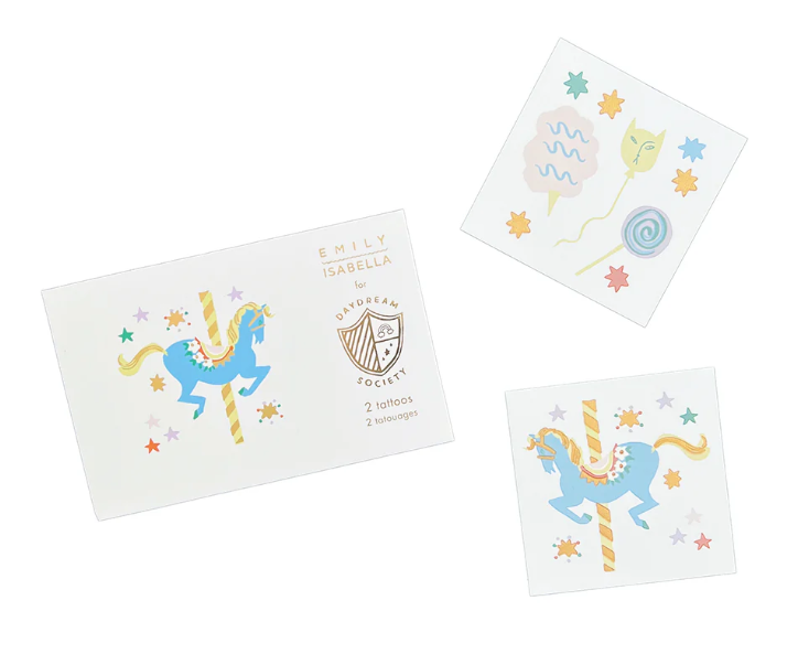 Off to the Fair Temporary Tattoos