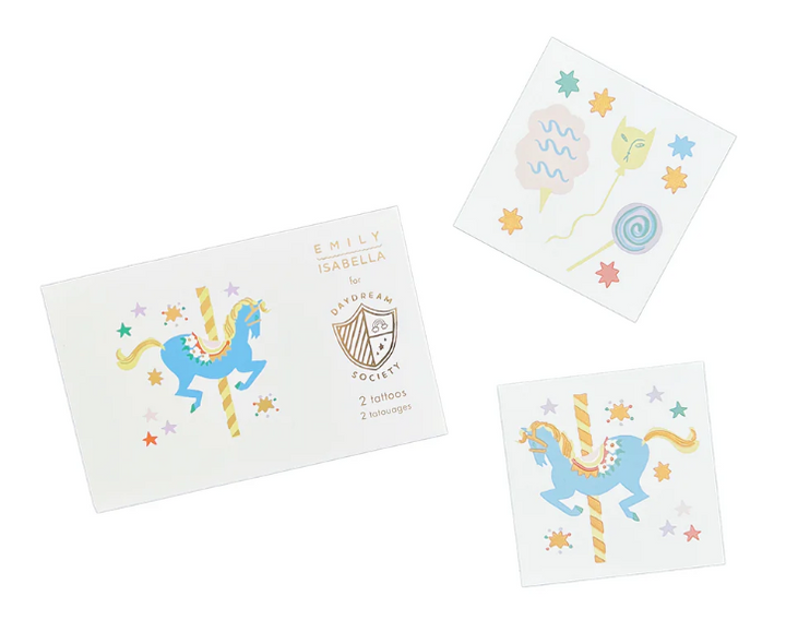 Off to the Fair Temporary Tattoos