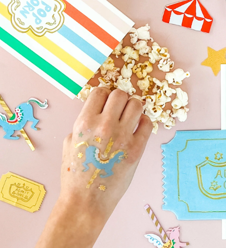 Off to the Fair Temporary Tattoos