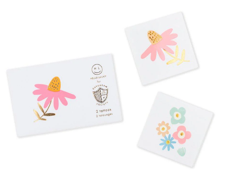 Flora Temporary Tattoos