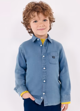 Soft Denim Shirt | 4112