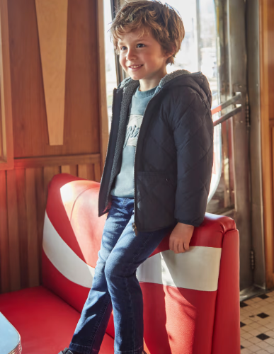 Boys Denim Med Wash Joggers | 4531