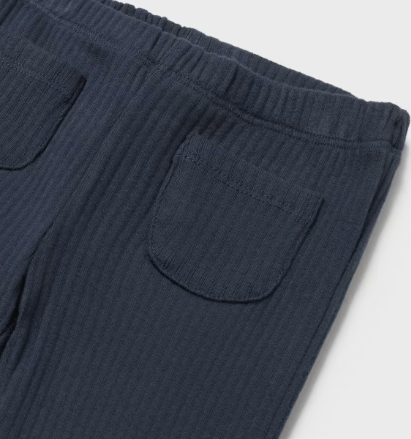 Flare Ribbed Leggings | Night | 2704