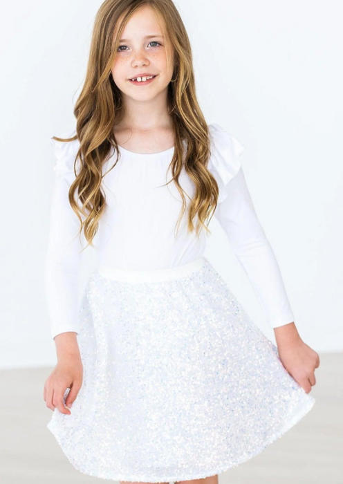 Sequin Twirl Skirt | Disco