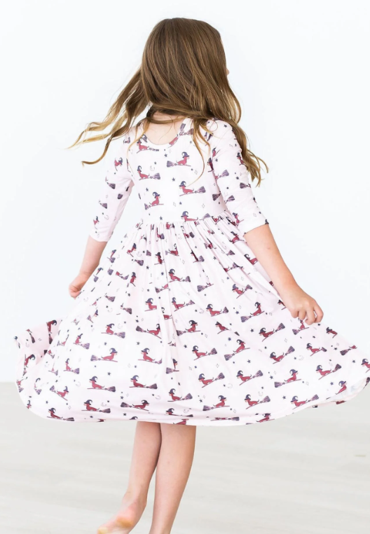 Happy Howl-oween Pocket Twirl Dress