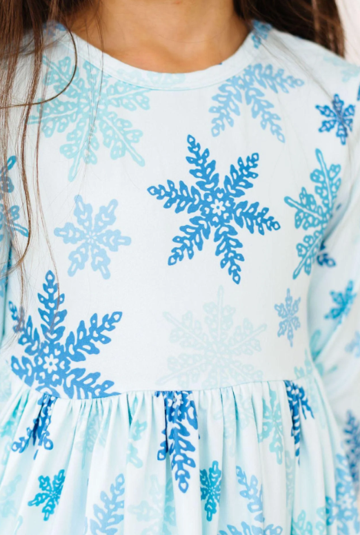 Winter Wonderland Pocket Twirl Dress