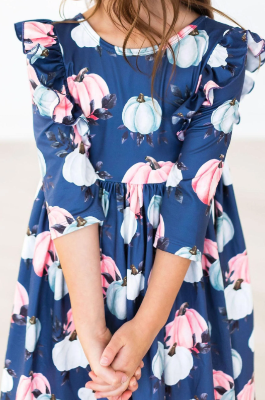 Gourdgeous Ruffle Twirl Dress