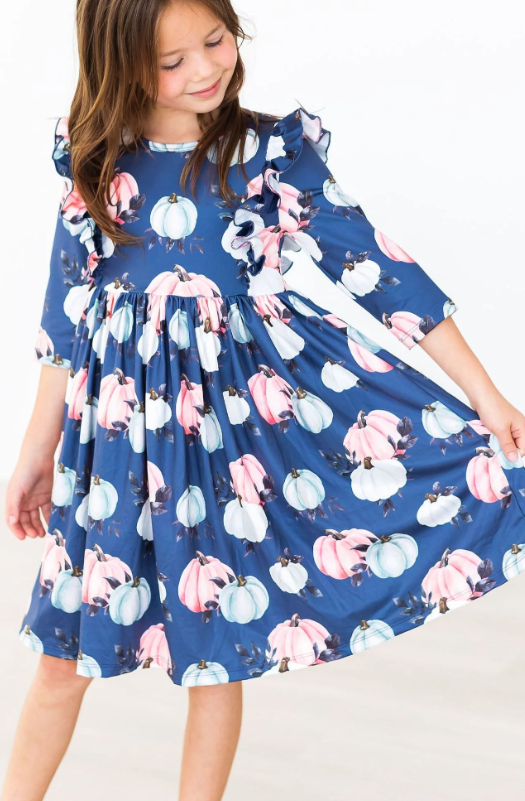 Gourdgeous Ruffle Twirl Dress