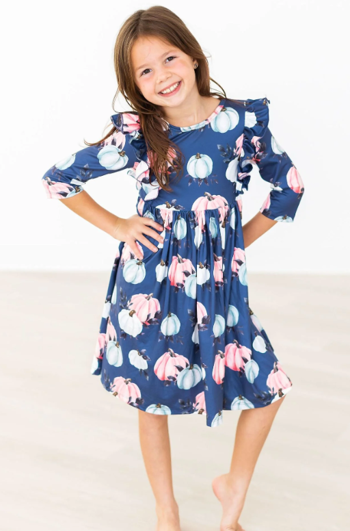 Gourdgeous Ruffle Twirl Dress