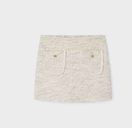Girls Tweed Skort | 4908