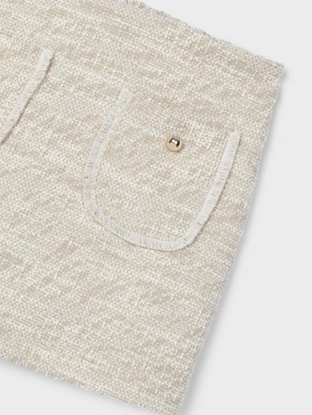 Girls Tweed Skort | 4908