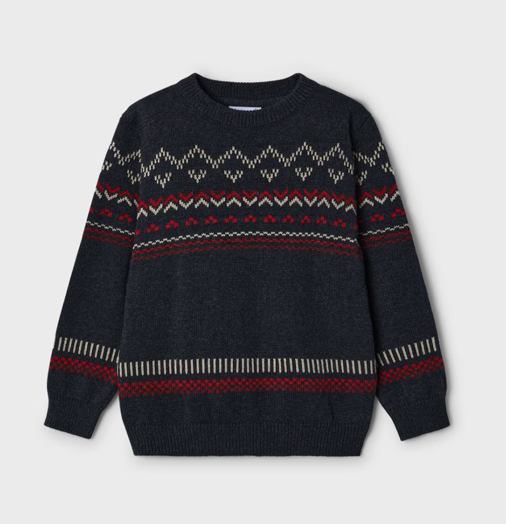 Jacquard Sweater  | 4344