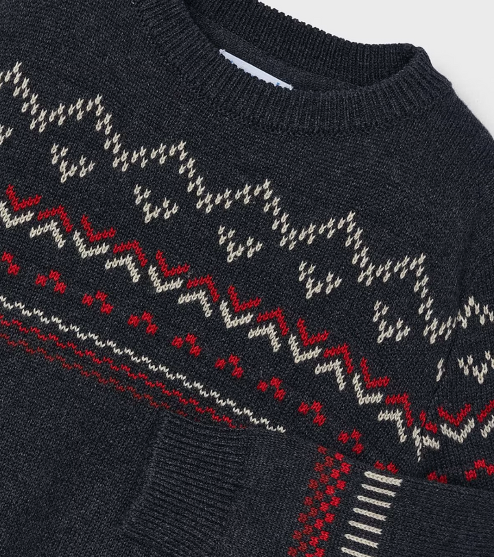 Jacquard Sweater  | 4344