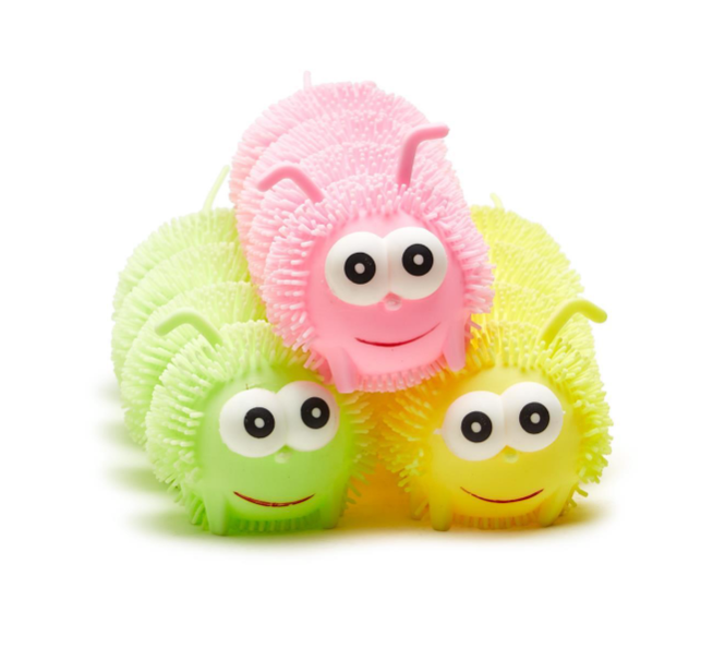 Light Up Fuzzie the Puffer Caterpillar | Green