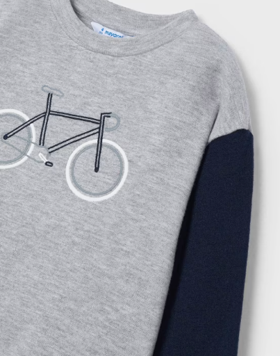 Gary Bicycle Embroidered T Shirt | 4045