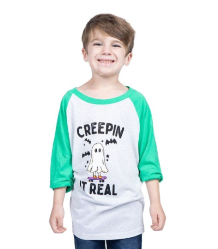 Creepin It Real 3/4 Sleeve TShirt