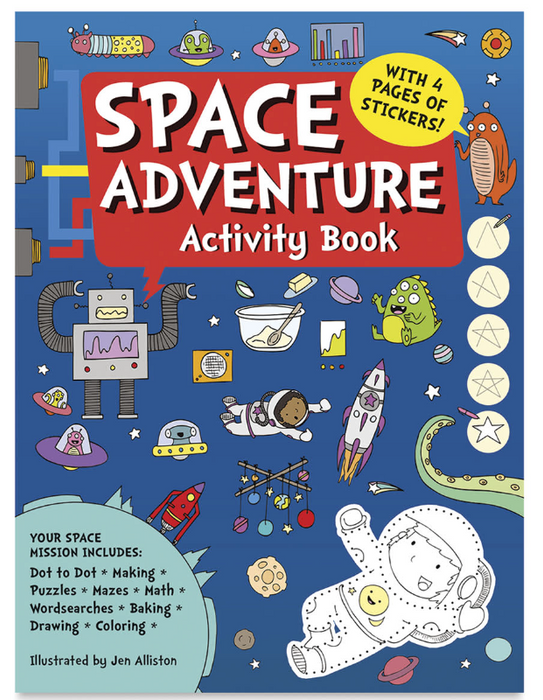 Space Adventure Activity Book