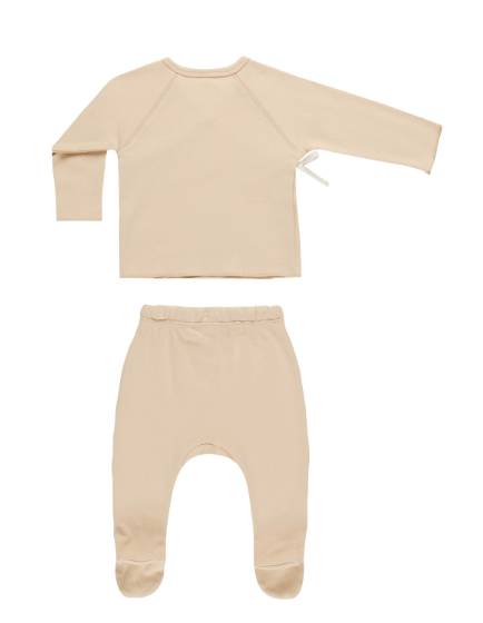 Wrap Top and Pant Set | Shell