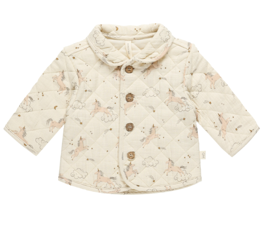 Quilted Jacket | Unicorns