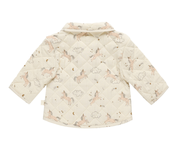 Quilted Jacket | Unicorns