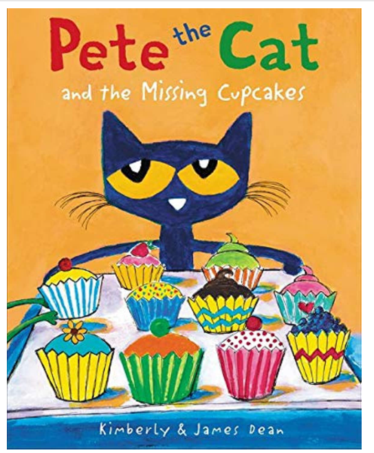 Pete the Cat and the Missing Cupcakes Book