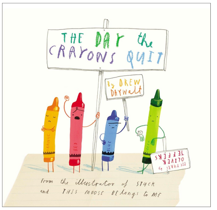 The Day the Crayons Quit Book