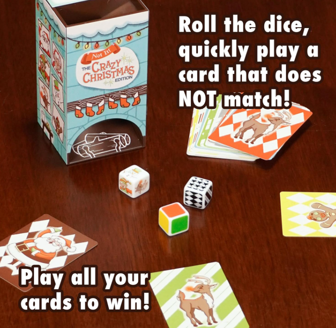 Crazy Christmas Edition Not It Game