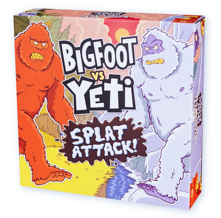Splat Attack Big Foot vs Yeti