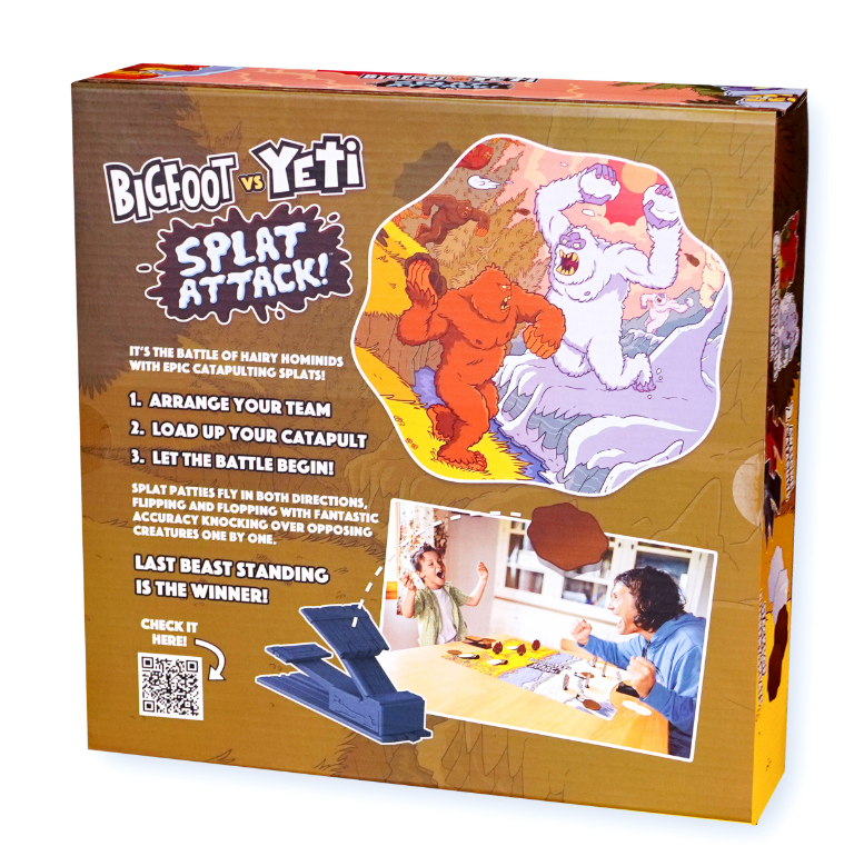 Splat Attack Big Foot vs Yeti