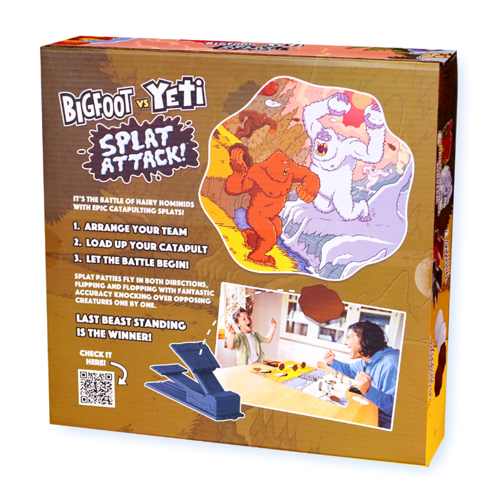 Splat Attack Big Foot vs Yeti