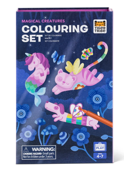 Magical Creatures Coloring Set