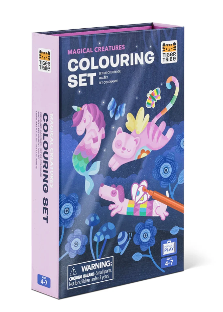 Magical Creatures Coloring Set