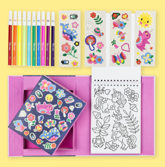 Magical Creatures Coloring Set