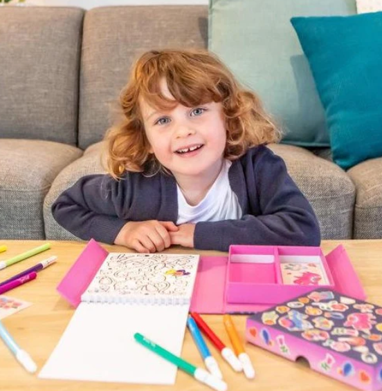 Magical Creatures Coloring Set