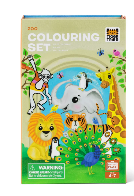 Zoo Coloring Set