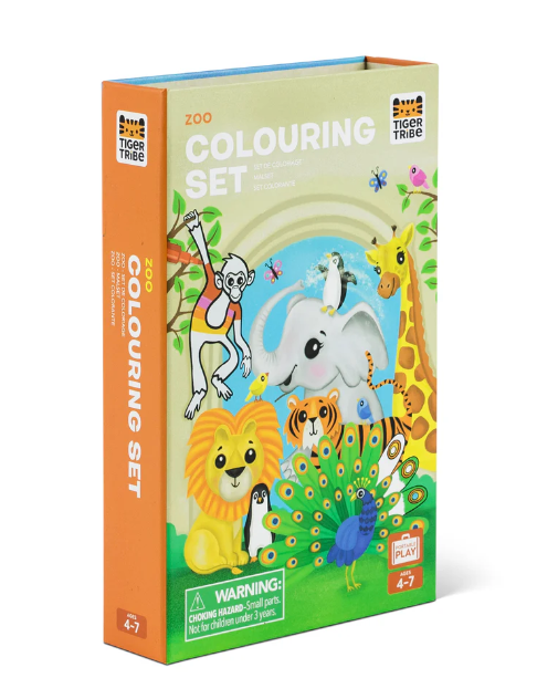 Zoo Coloring Set
