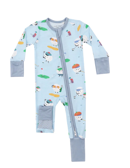 Two Way Zipper Romper | Golf Club Pro