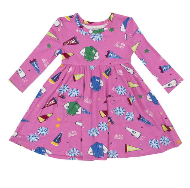 Twirly Long Sleeve Dress | Varsity Cheer