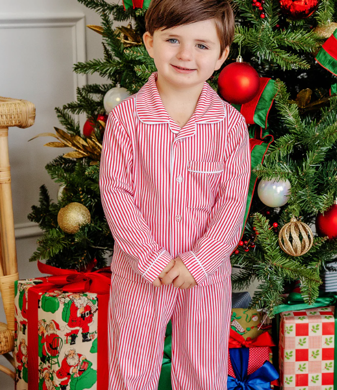 Locks Little Man Set | Richmond Red Stripe