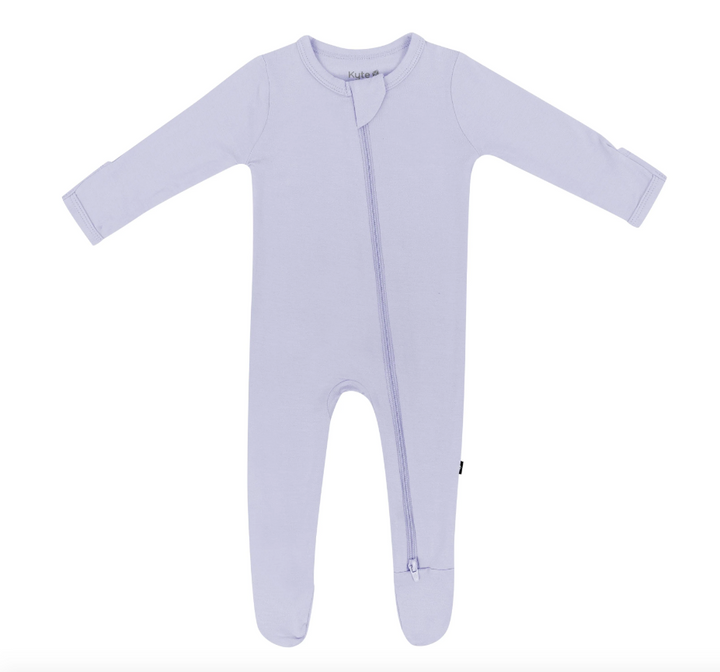 Kyte Zippered Footie | Lilac
