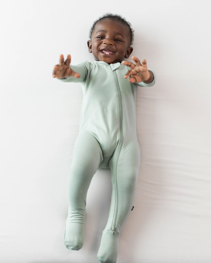 Kyte Zippered Footie | Thyme