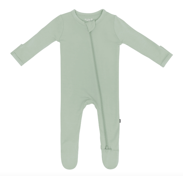 Kyte Zippered Footie | Thyme