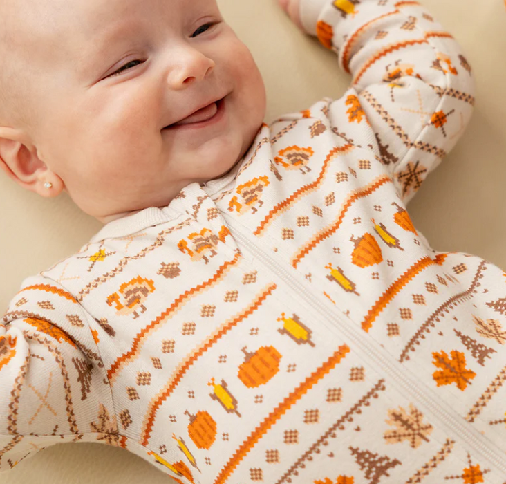 Harvest Fair Isle Print Sleeper