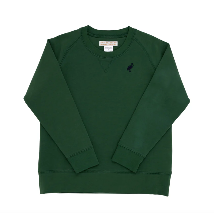 Cassidy Comfy Crewneck French Terry | Grier Green