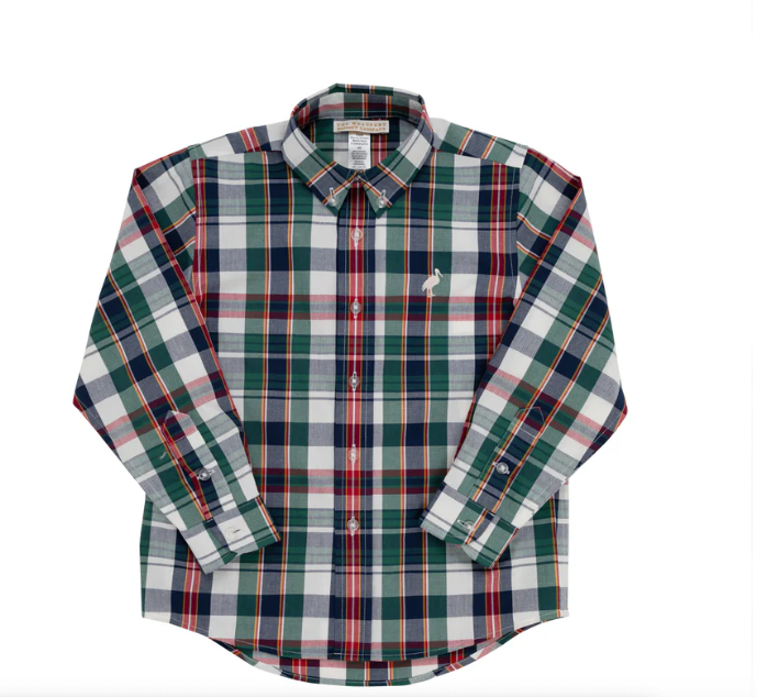 Dean's List Dress Shirt | Field Park Plaid