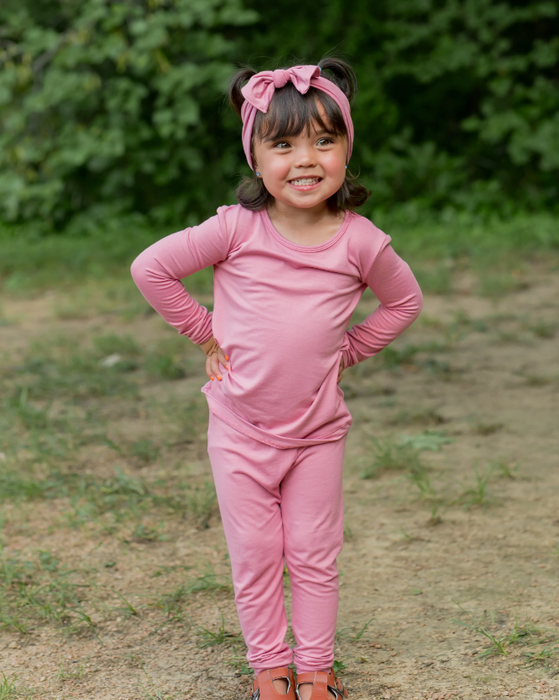 Kyte Baby Long Sleeve Pajama Set | Apple Blossom
